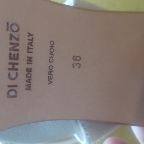 DE CHENZO Italian lace up sandals  size 36 - Picture 5 of 5